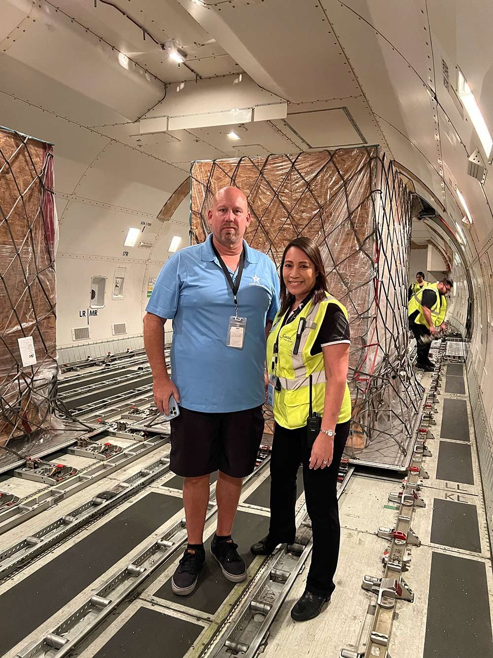 AF Employee on site